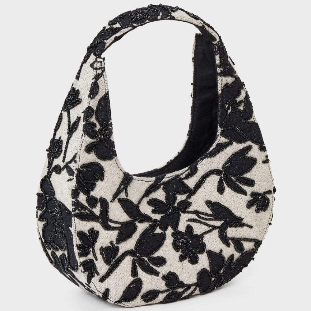 NWT A New Day Mini Beaded Cresent Handbag 🖤